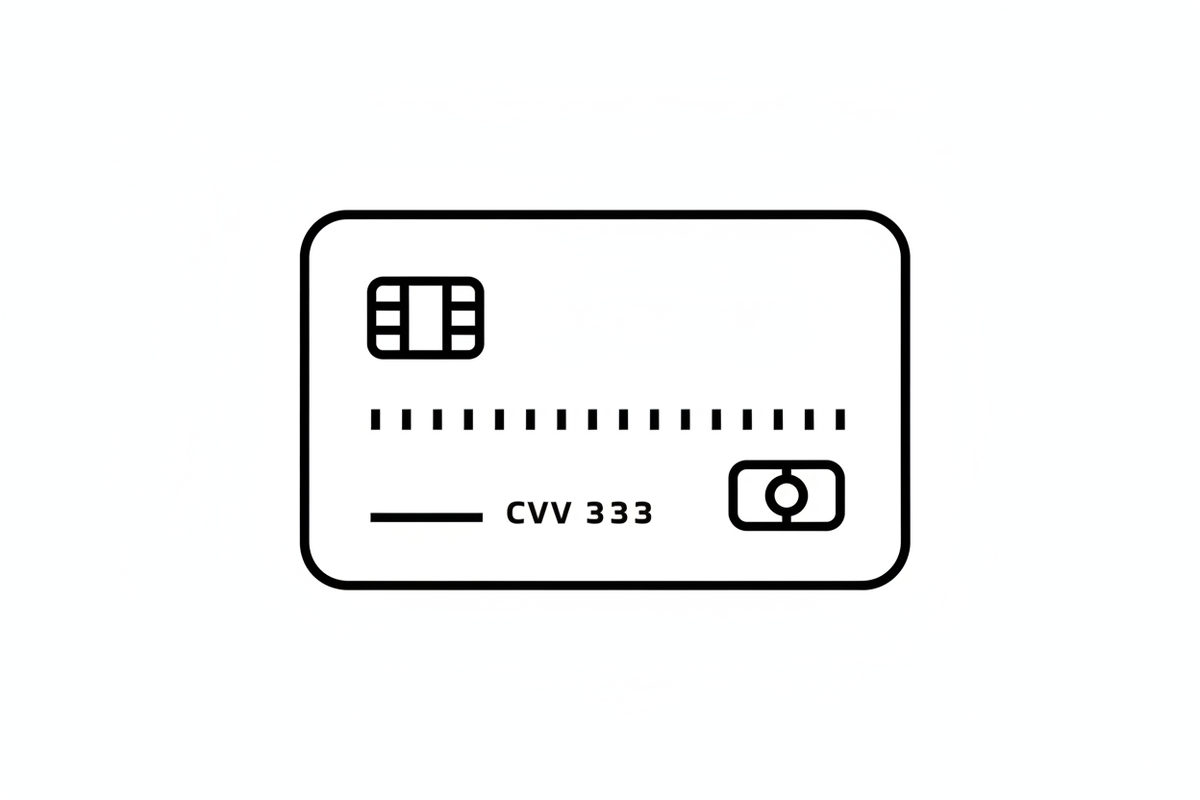 bank card image outline
